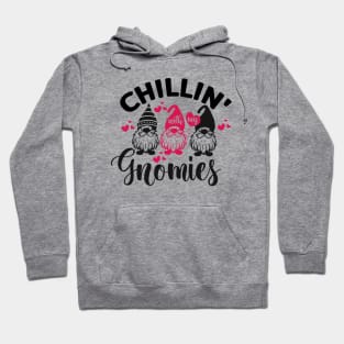 Chilling With My Gnomies Shirt, Custom Friend Sweatshirt, Funny Friend Shirt, Funny Chilling Gnomes Shirt, Matching Friend Shirts, Gnome Tee Hoodie